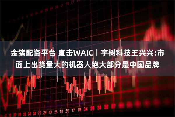 金猪配资平台 直击WAIC丨宇树科技王兴兴:市面上出货量大的机器人绝大部分是中国品牌